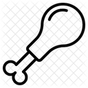 Hahnchenschenkel Symbol