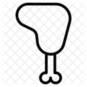 Hahnchenschenkel Symbol