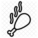 Hahnchenschenkel Symbol