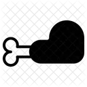 Hahnchenschenkel Symbol