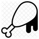 Hahnchenschenkel Symbol