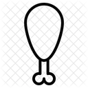 Hahnchenschenkel Symbol