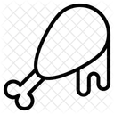 Hahnchenschenkel Symbol