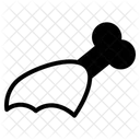 Hahnchenschenkel Essen Hahnchenstuck Symbol