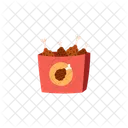 Fast Food Huhn Beine Symbol