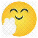Hai Peace Emoticon  Icon