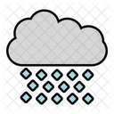 Hail Cloud Forecast Icon