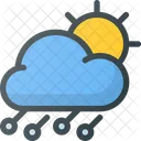 Hailstorm Storm Day Icon