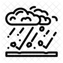 Hailstorm Natural Phenomena Icon