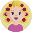 Beauty Rollers Hair Icon