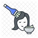 Hair Color Hair Dye Hair Treatment Icon