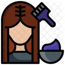Hair Coloring  Icon