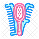 Hair Comb Dryer Brush Hair Brushes Icon