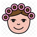 Curling Iron Iron Rod Curling Wand Icon