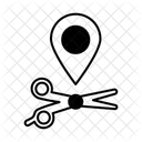 Hair cut location  Icon
