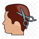 Hairdressing Scissors Cutting Tool Icon