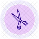 Hair Cutting Scissors Haircuttingscissors Scissors Icon