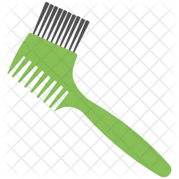 Hair dye brush  Icon