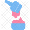 Dye Hair Coloring Icon