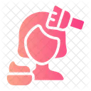 Hair Dye People Coloring Icon