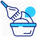 Hair Dyeing Coloring Icon