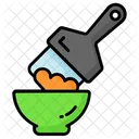 Hair Dyeing Coloring Icon