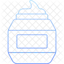Hair Gel Hair Cream Foam Dispenser Icon