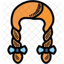 Braid Traditional Oktoberfest Icon