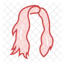Hair Anatomy Woman Icon