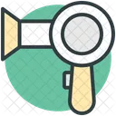 Hair Dryer Blow Icon