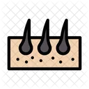 Hair Body Organ Icon