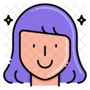 Hair Beauty Woman Icon