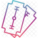 Hair Salon Razor Blade Icon