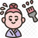 Hair Dye Hairstyle Icon