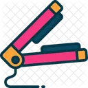 Hair Iron Heat Icon