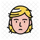 Hair Loss Damage Hair Hair Fall Icon