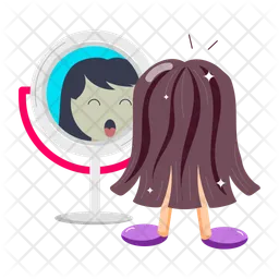 Hair Mirror  Icon