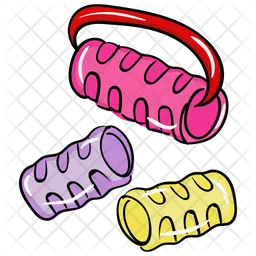 Hair Rollers  Icon
