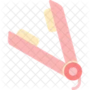 Hair Straightener Styling Icon