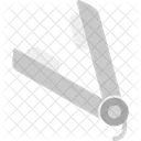 Hair Straightener Styling Icon
