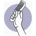 Hair Styling Comb Hair Comb Icon