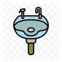 Hair wash basin  Icon