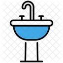 Hair Wash Sink Icon