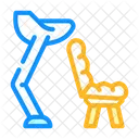 Hair Washing Chair Salon Chair Washing Chair Icon