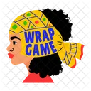 Hair Wrap Head Wrap Headscarf Icon