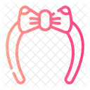 Hairband Bow Cute Accessory Icon