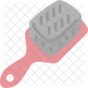 Hairbrush Bristle Comb Icon