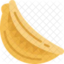 머리핀 바나나 턱 아이콘