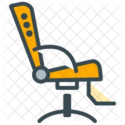 Hairdresser chair  Icon
