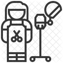 Hairdresser Profession Work Icon